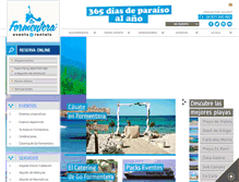 Tablet Screenshot of goformentera.com